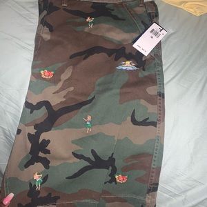 Camouflage shorts